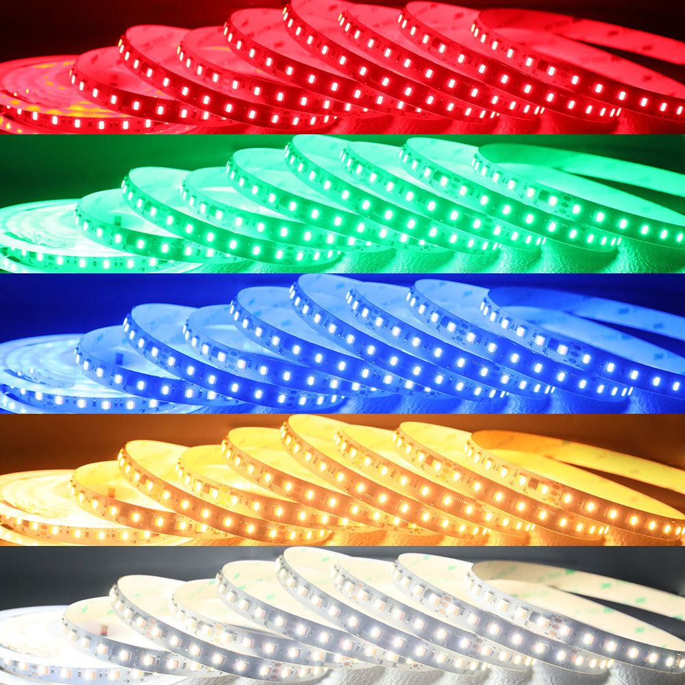 24V 12mm FW1906 (Similar to WS2812B) Digital 5in1 RGB+CCT 84LEDs/m Addressable LED Strip Light 24V 12mm FW1906 (Similar to WS2812B) Digital 5in1 RGB+CCT 84LEDs/m Addressable LED Strip Light